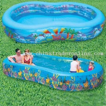 Inflatable Pool with Printing